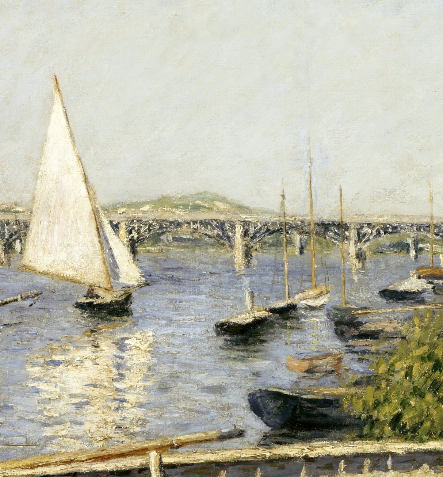 Sailing Boats at Argenteuil