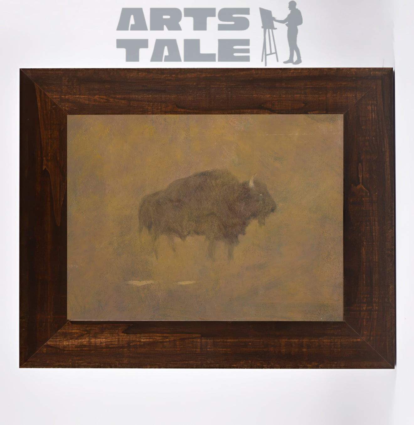 Buffalo in Sandstorm