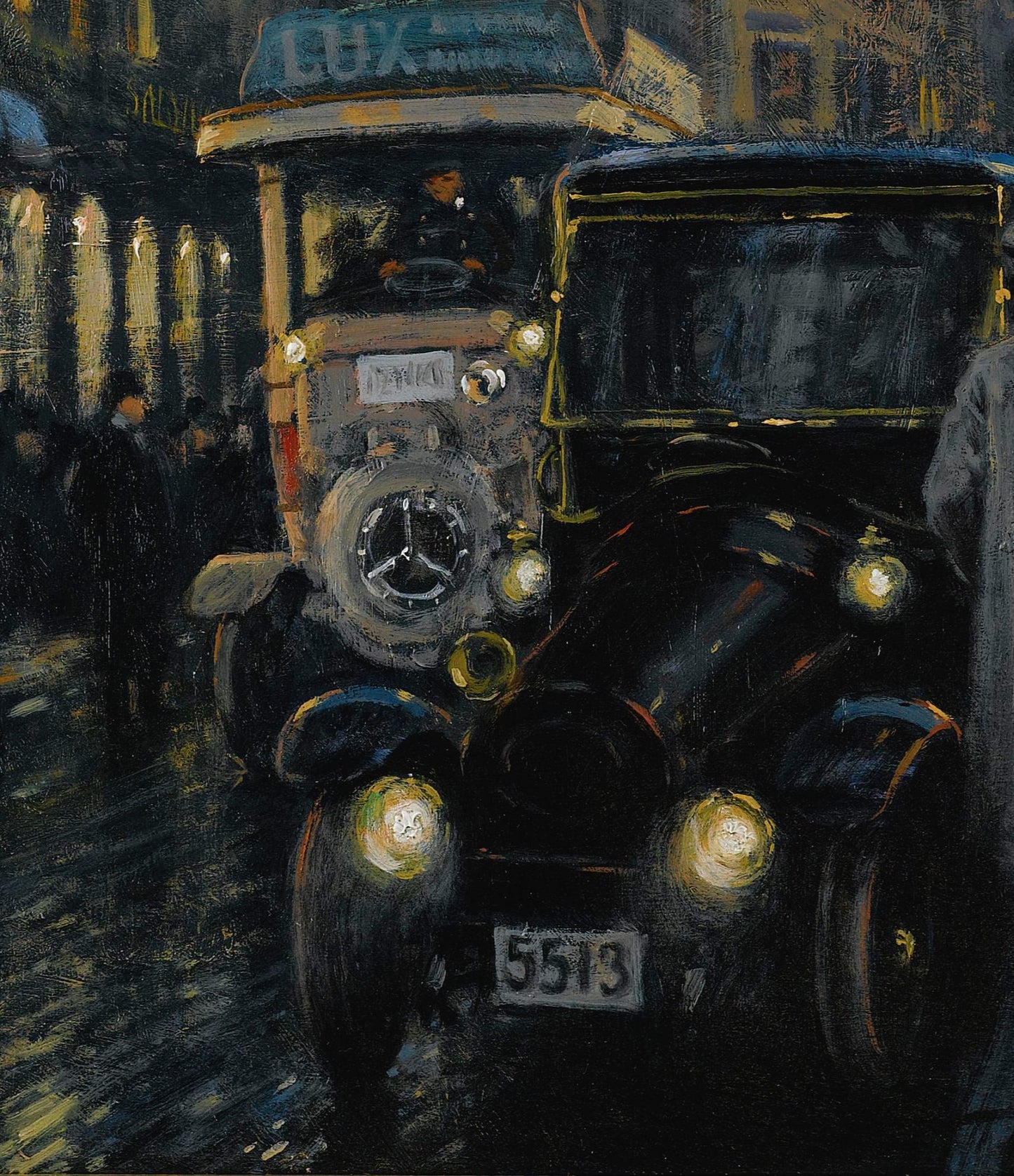 An Evening Stroll on the Boulevard