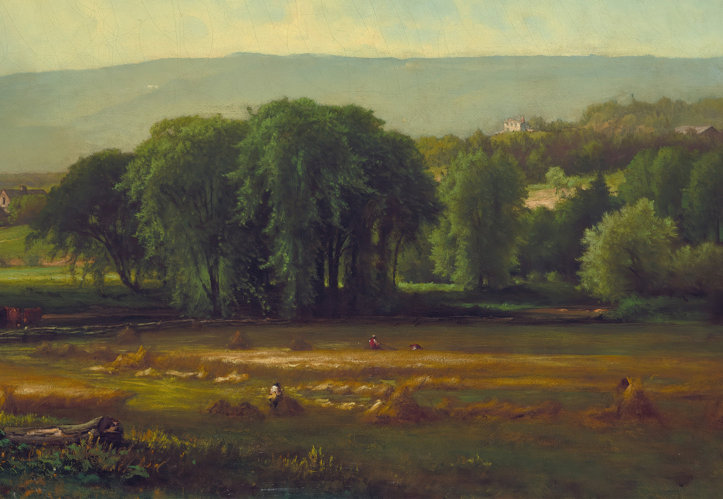 Harvest Scene in the Delaware Valley