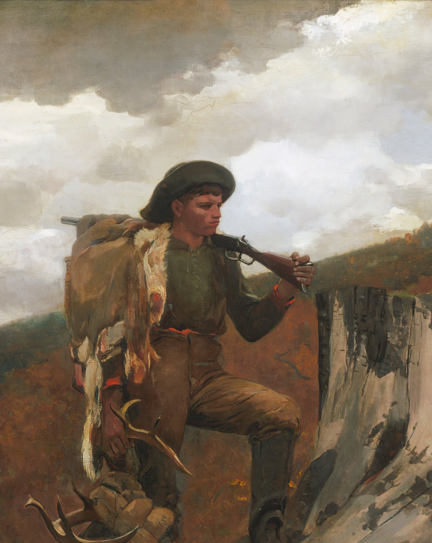 The Huntsman and His Dogs