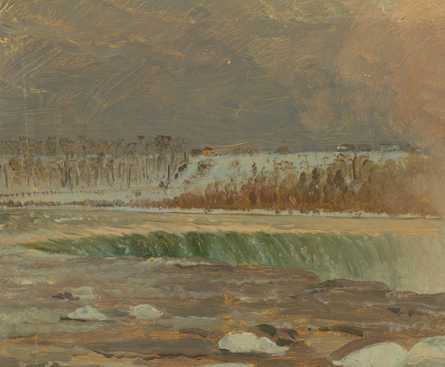 Niagara Falls in Snow