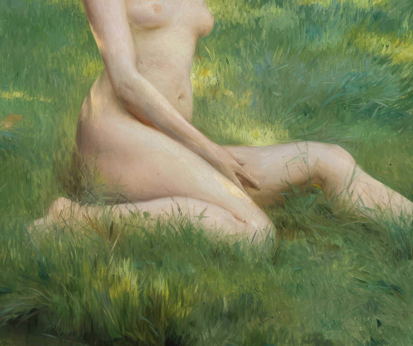 A Nude in the Grass