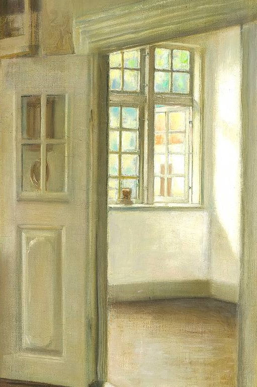 Interior with an Open Door