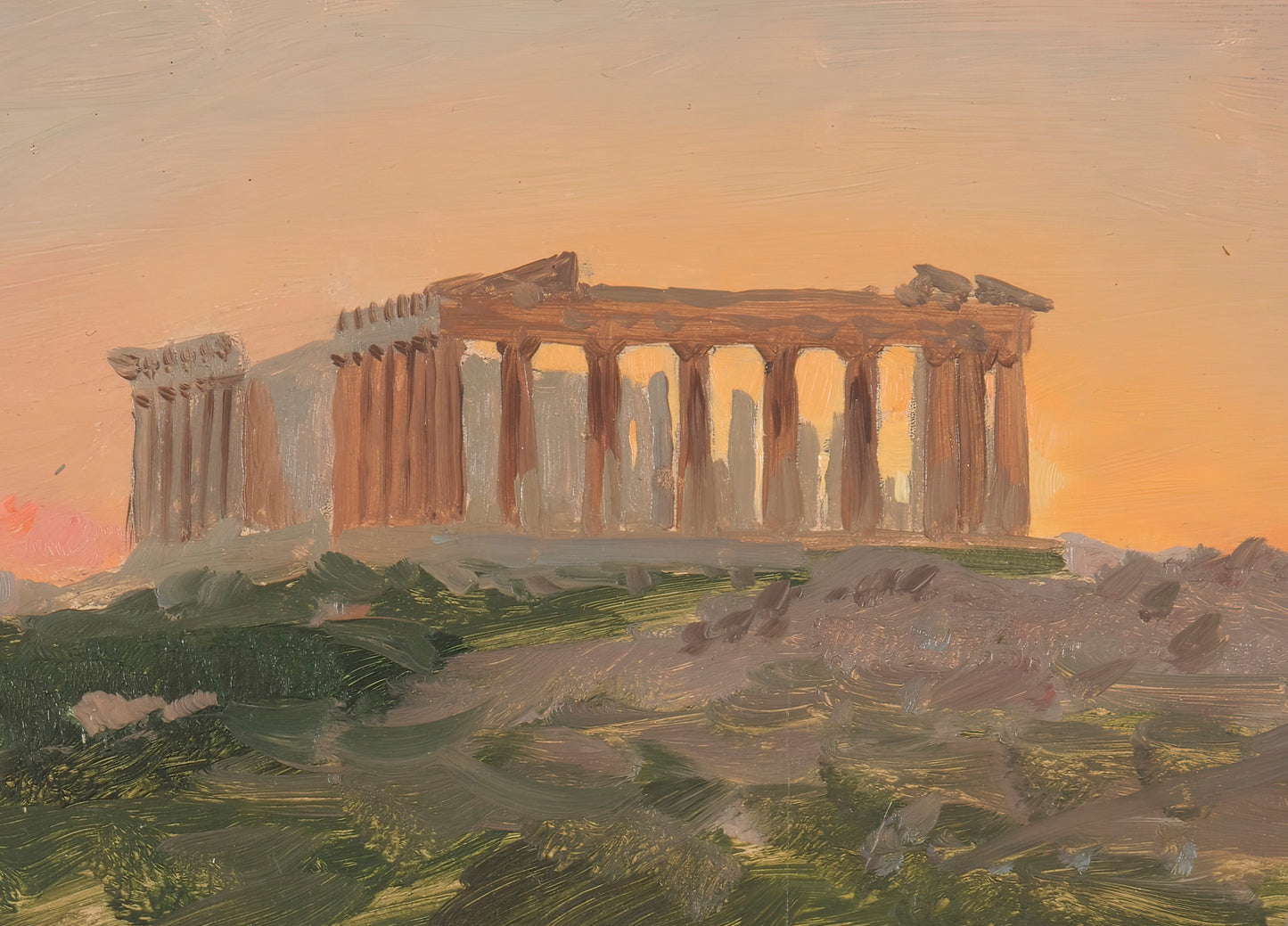 The Parthenon from the Southeast