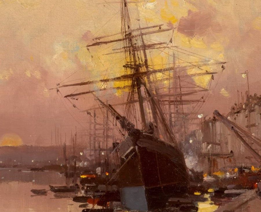 Breton Port at Twilight