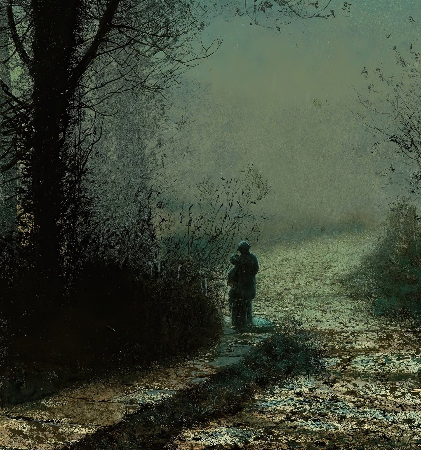 Lovers on a Moonlit Lane