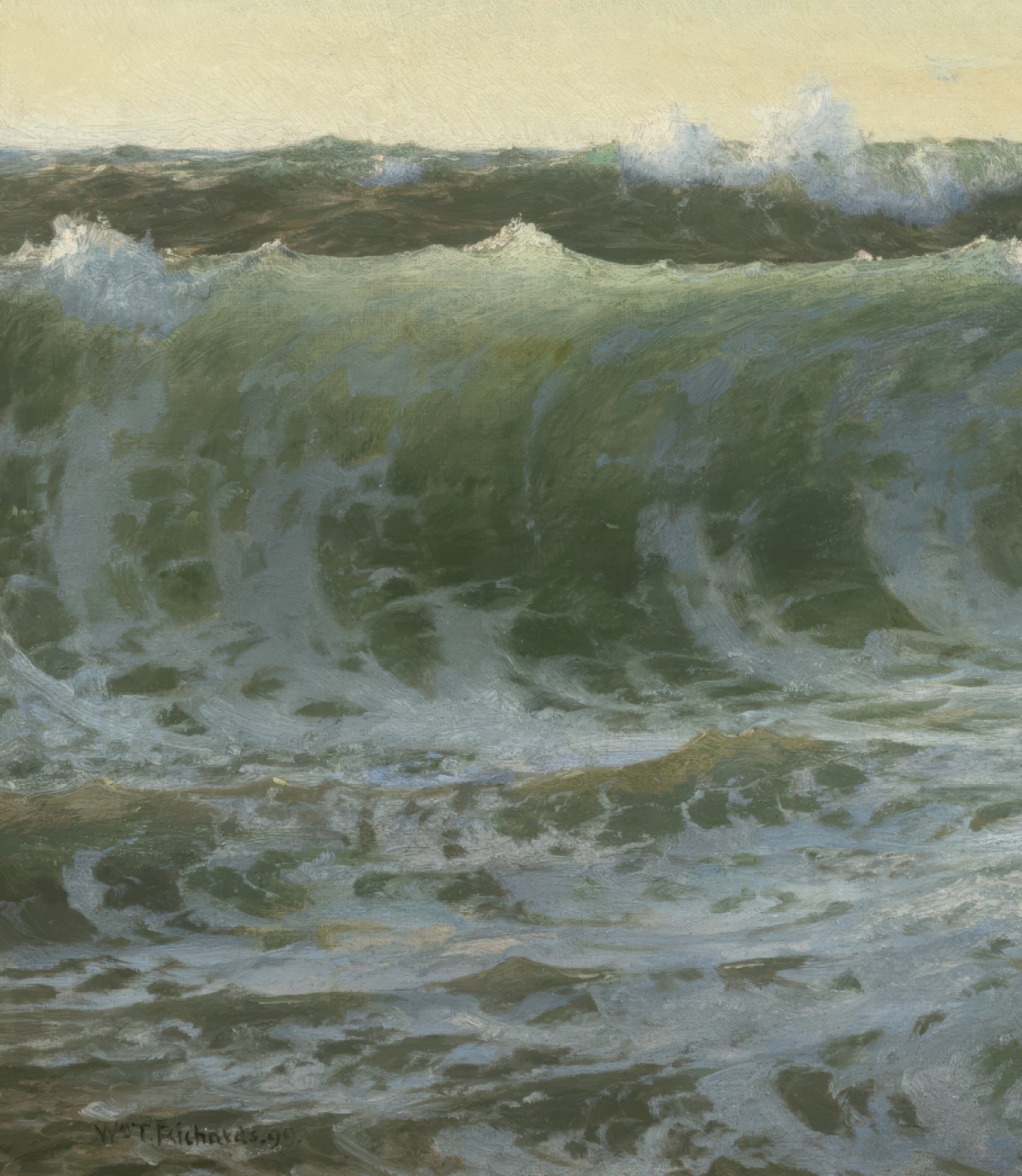 Rocky Surf off Rhode Island