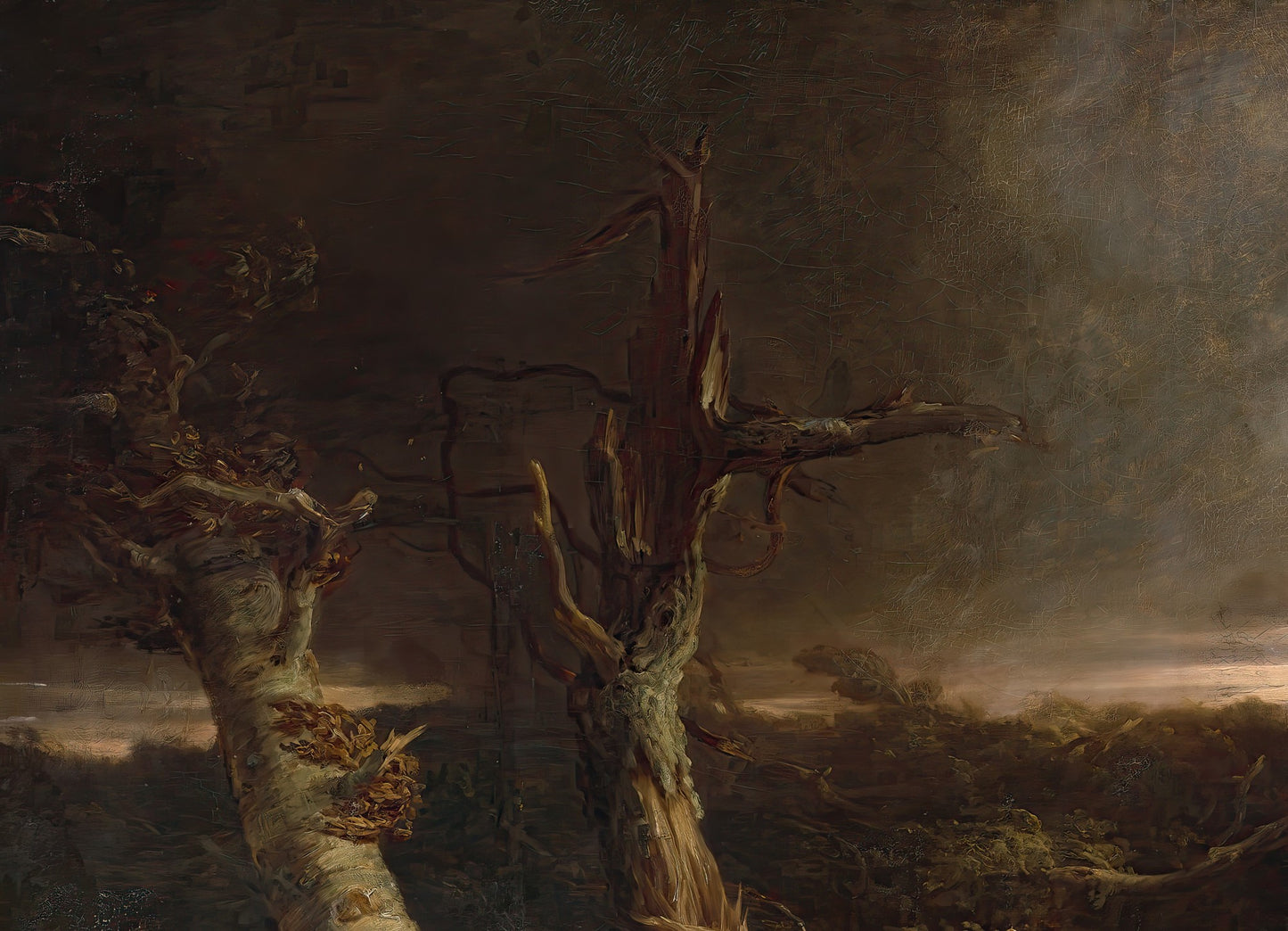 Tornado in an American Forest