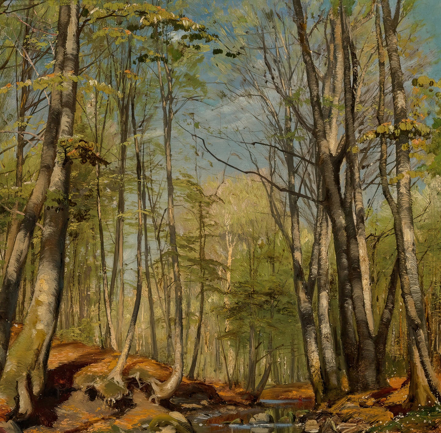 A Wooded River Landscape