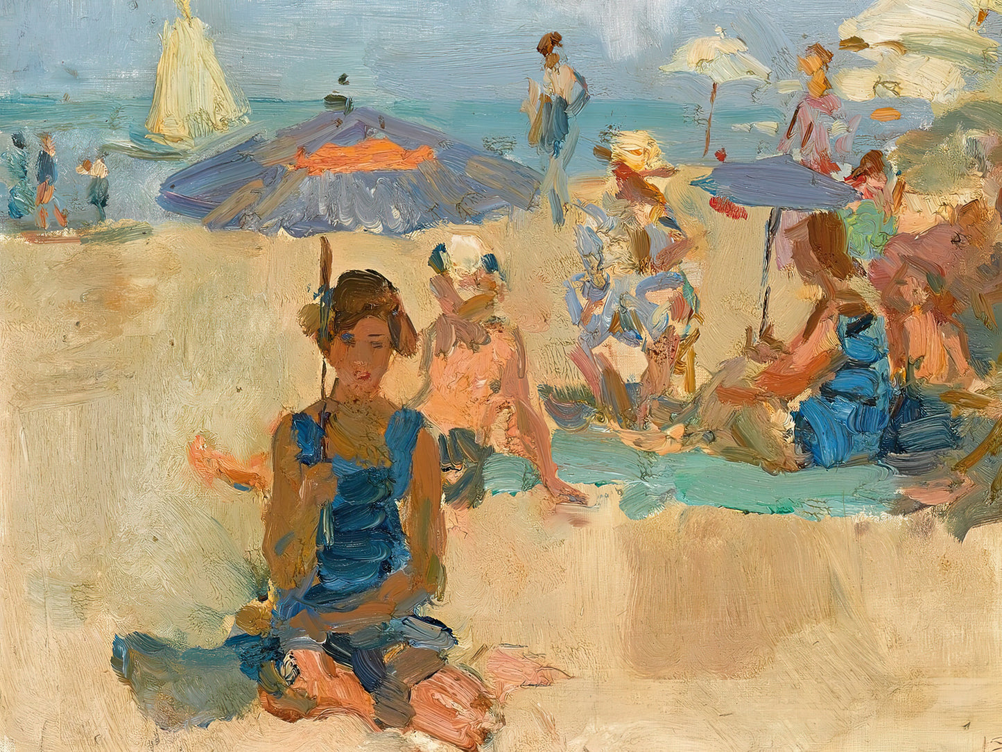 Summer Day on the Beach