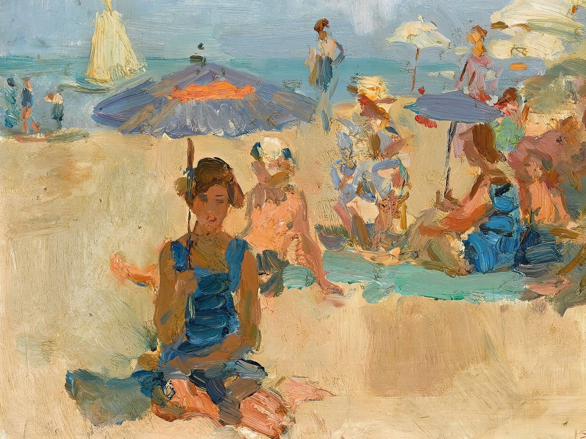 Summer Day on the Beach