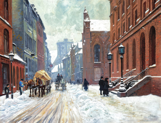 A Winter Day in Krystalgade