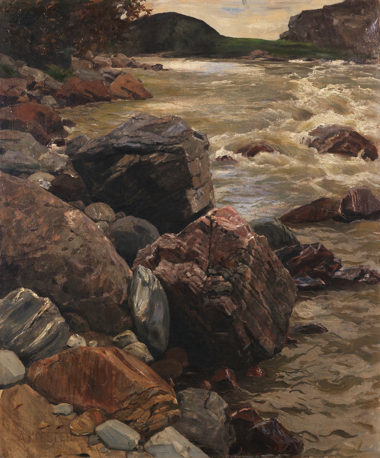 At the Eisack in South Tyrol