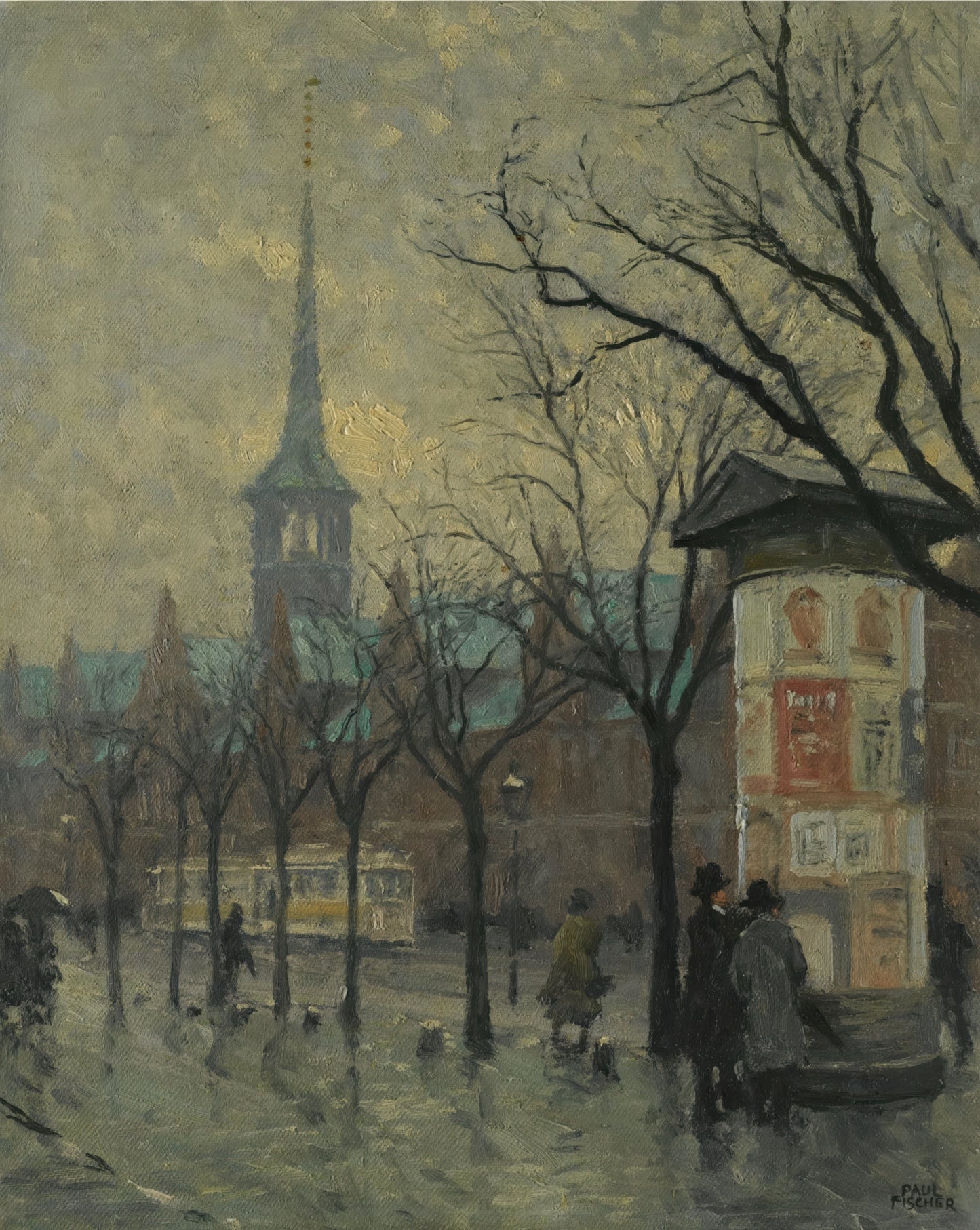 Børsgade Outside the Stock Exchange, Copenhagen