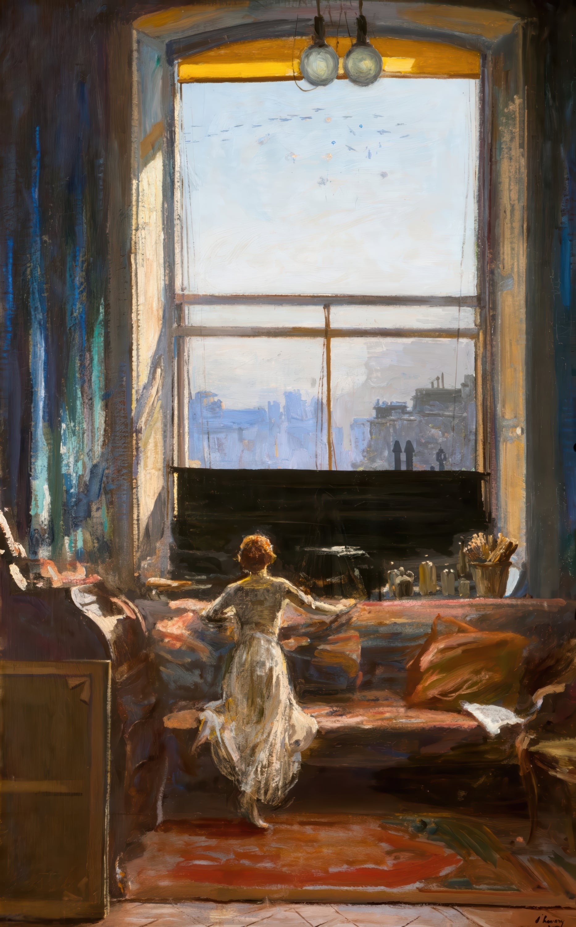 Daylight from a Studio Window