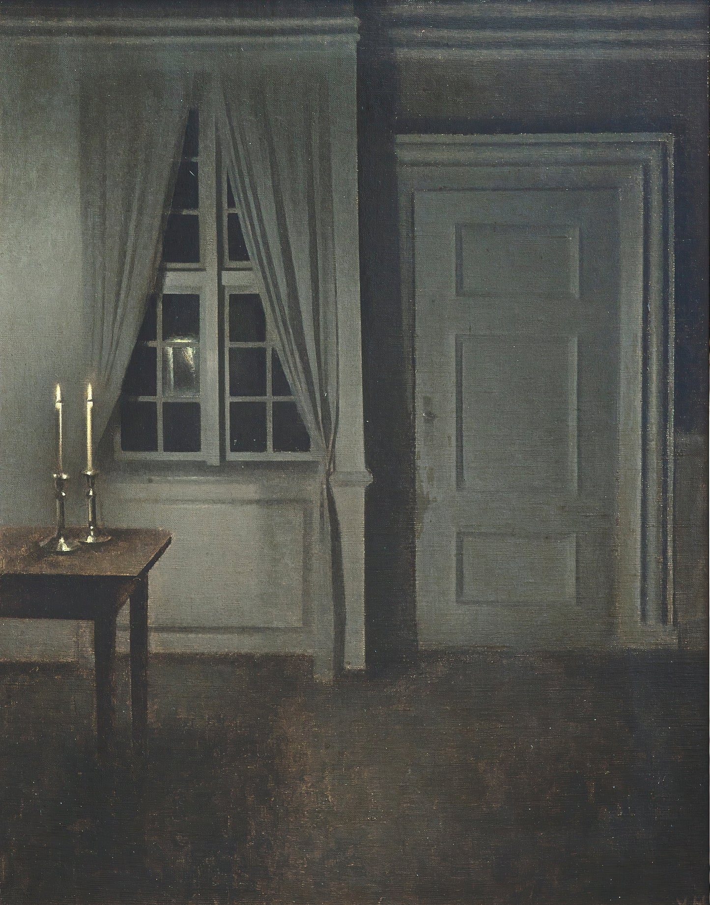 Interior With Two Candles
