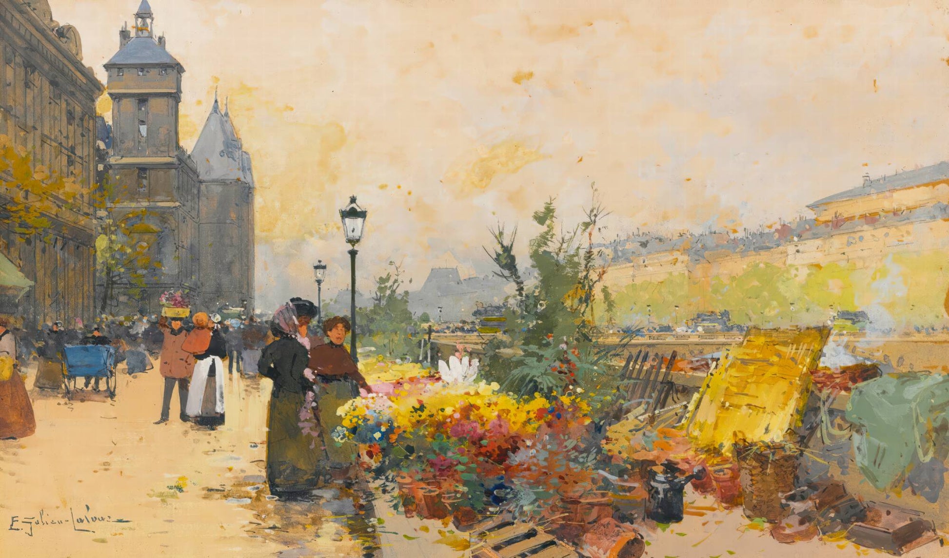 The Flower Market at La Cité