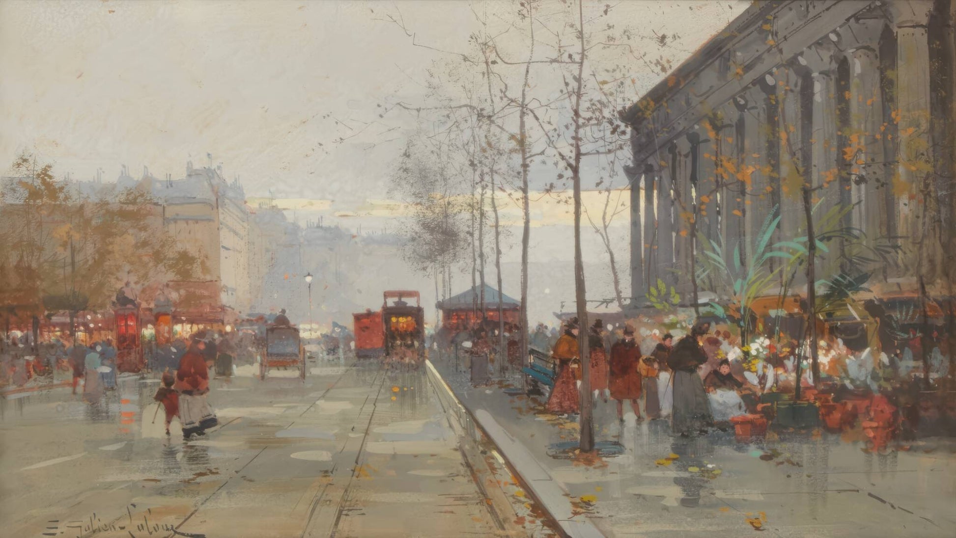 The Flower Market at La Madeleine