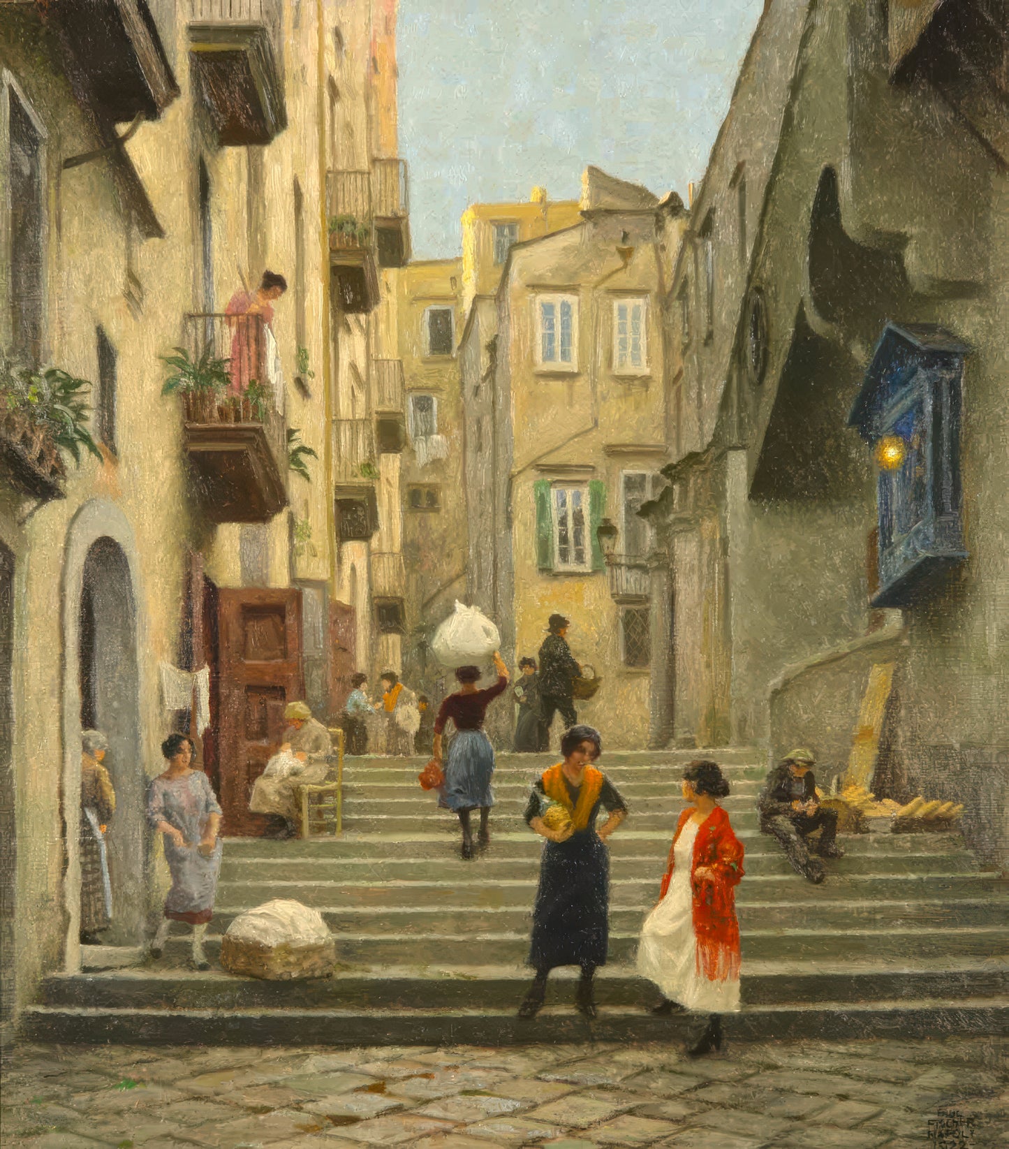 Naples Street Scene