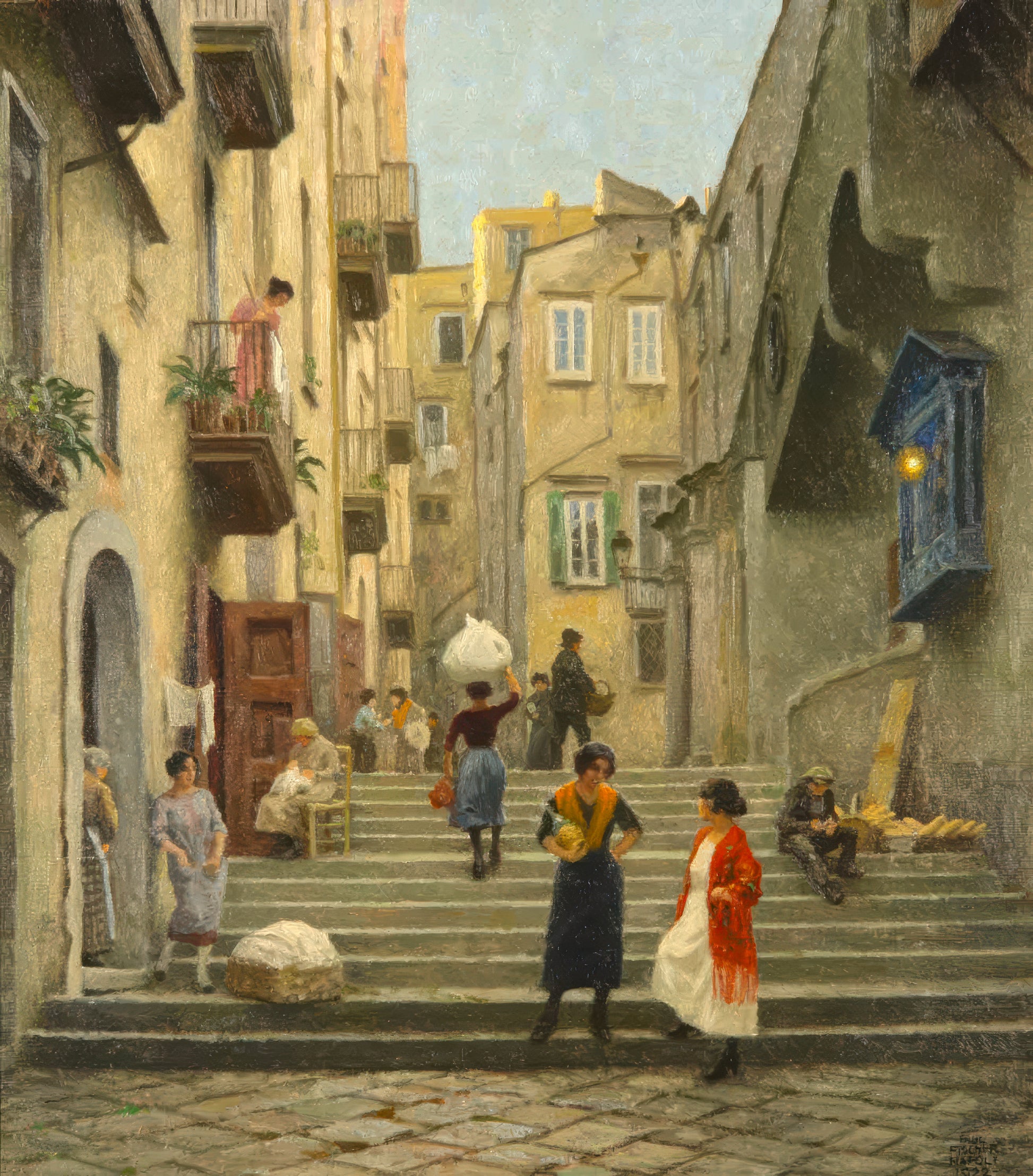Naples Street Scene