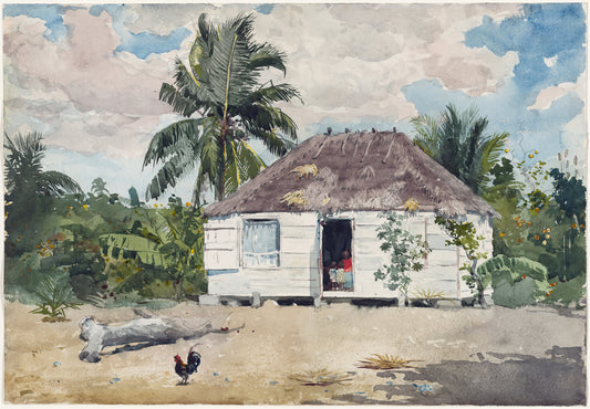 Native Hut at Nassau