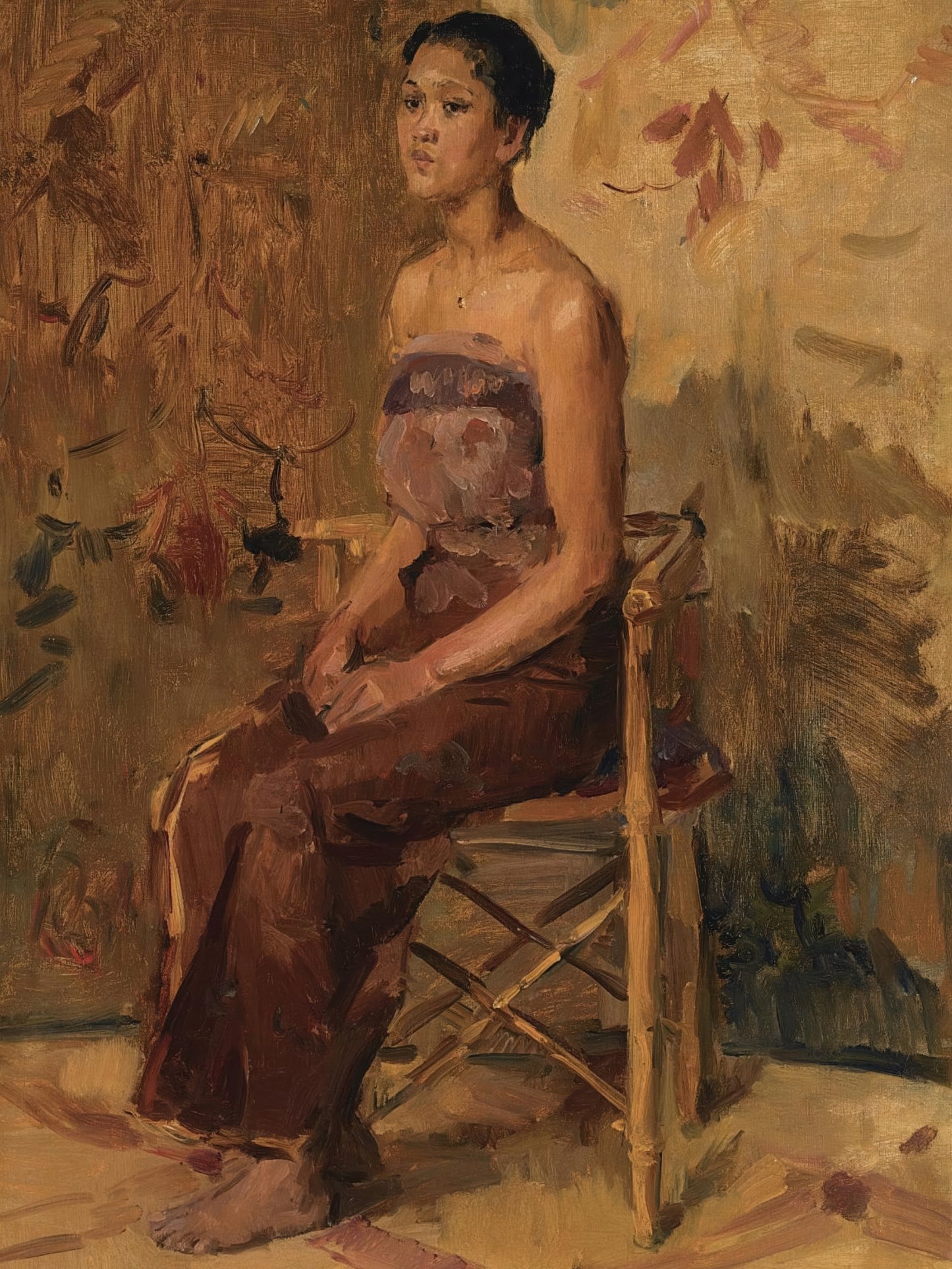 Portrait of a Javanese Beauty