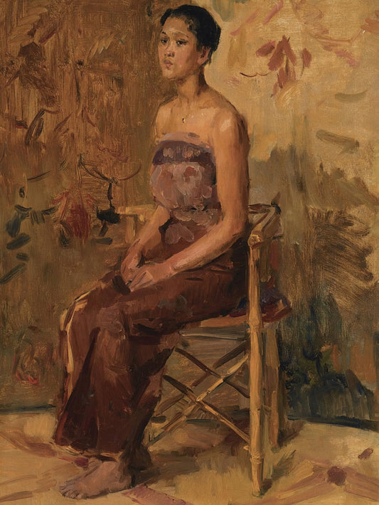 Portrait of a Javanese Beauty
