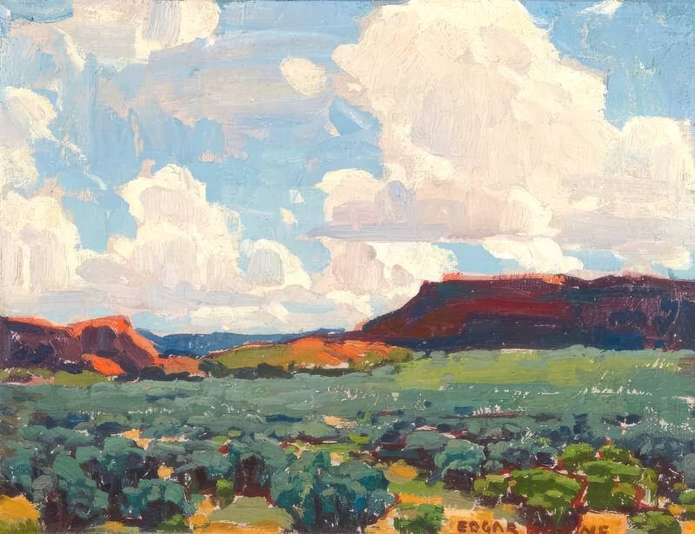 Red Mesa and Thunderheads