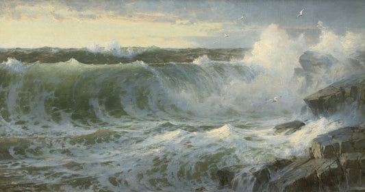 Rocky Surf off Rhode Island