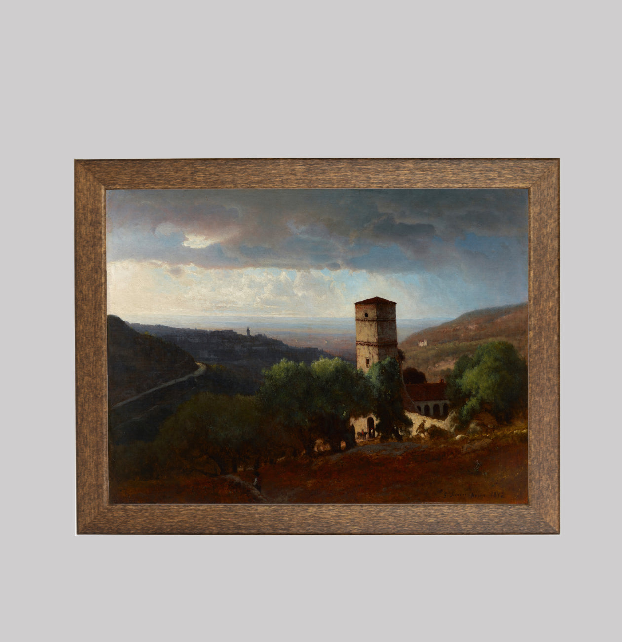 View of Rome from Tivoli