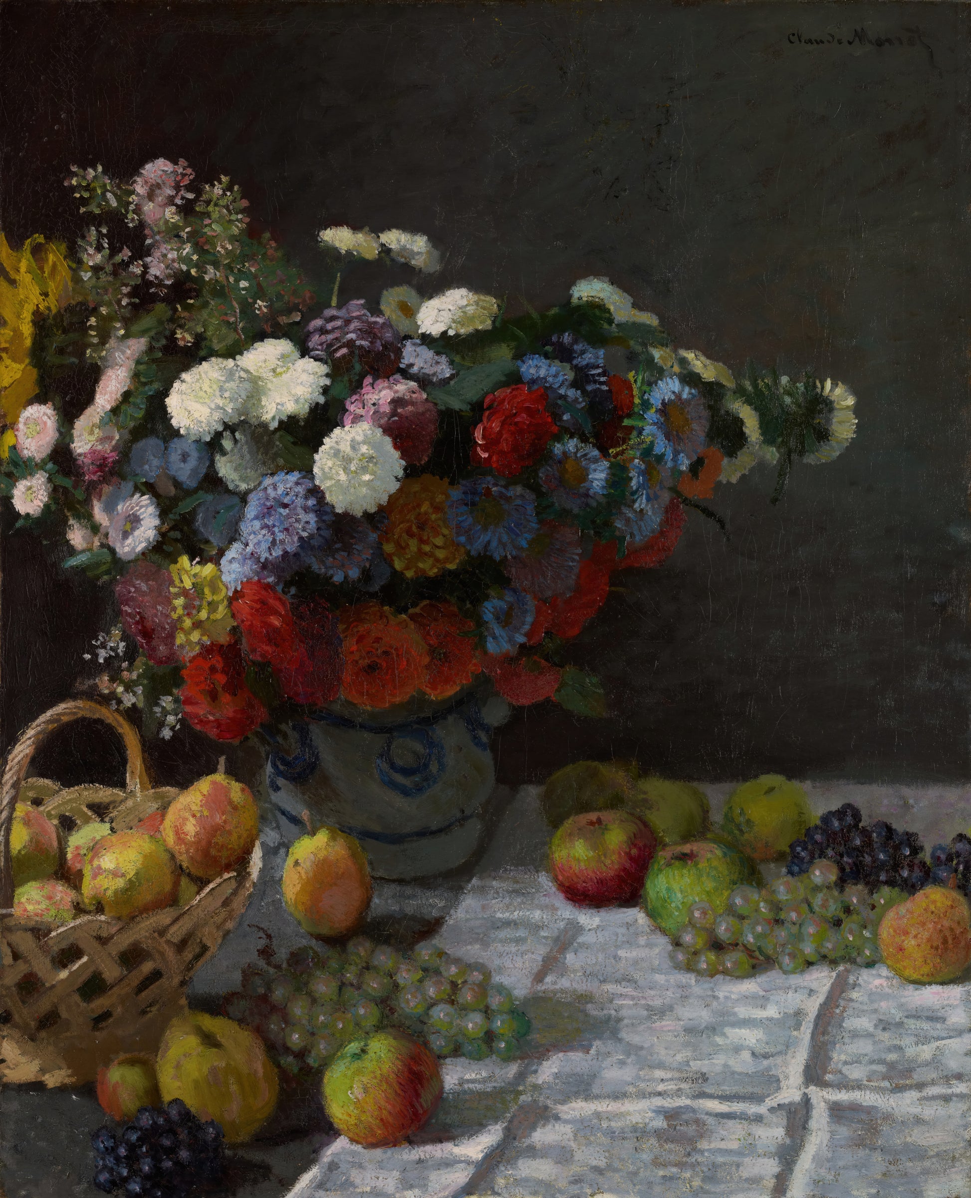 Still Life with Flowers and Fruit