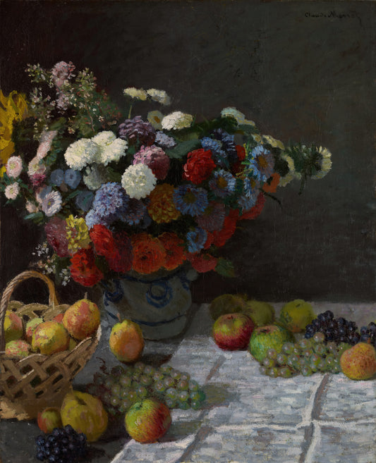 Still Life with Flowers and Fruit