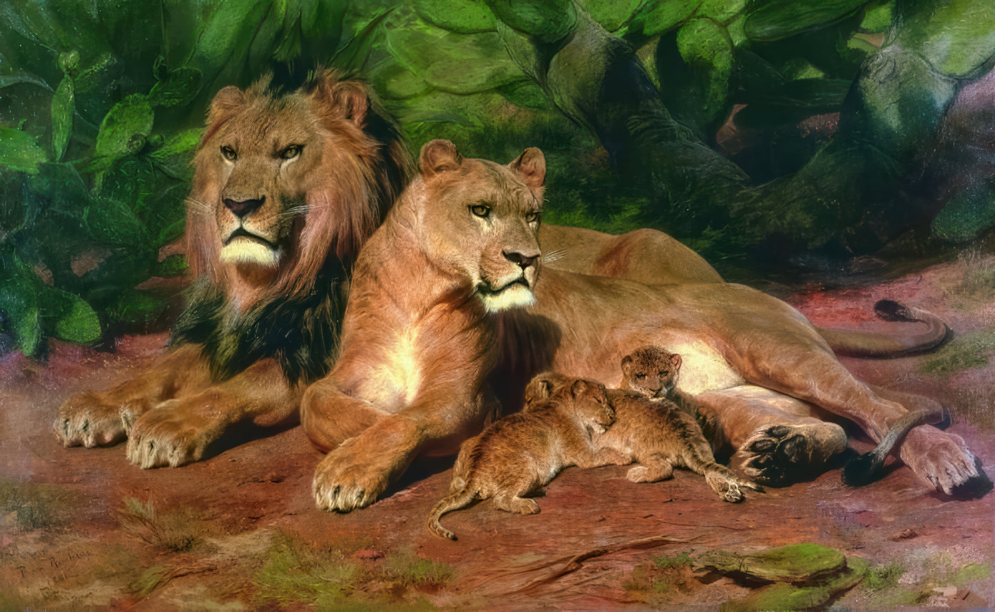 The Lions at Home