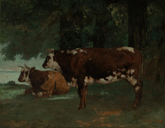 Two Brown Cows