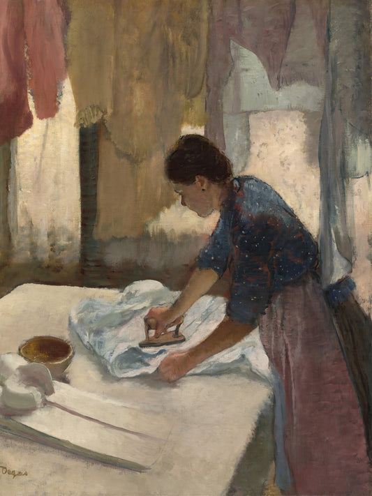 Woman Ironing