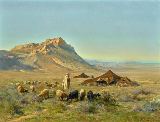 A Bedouin Encampment - My Store