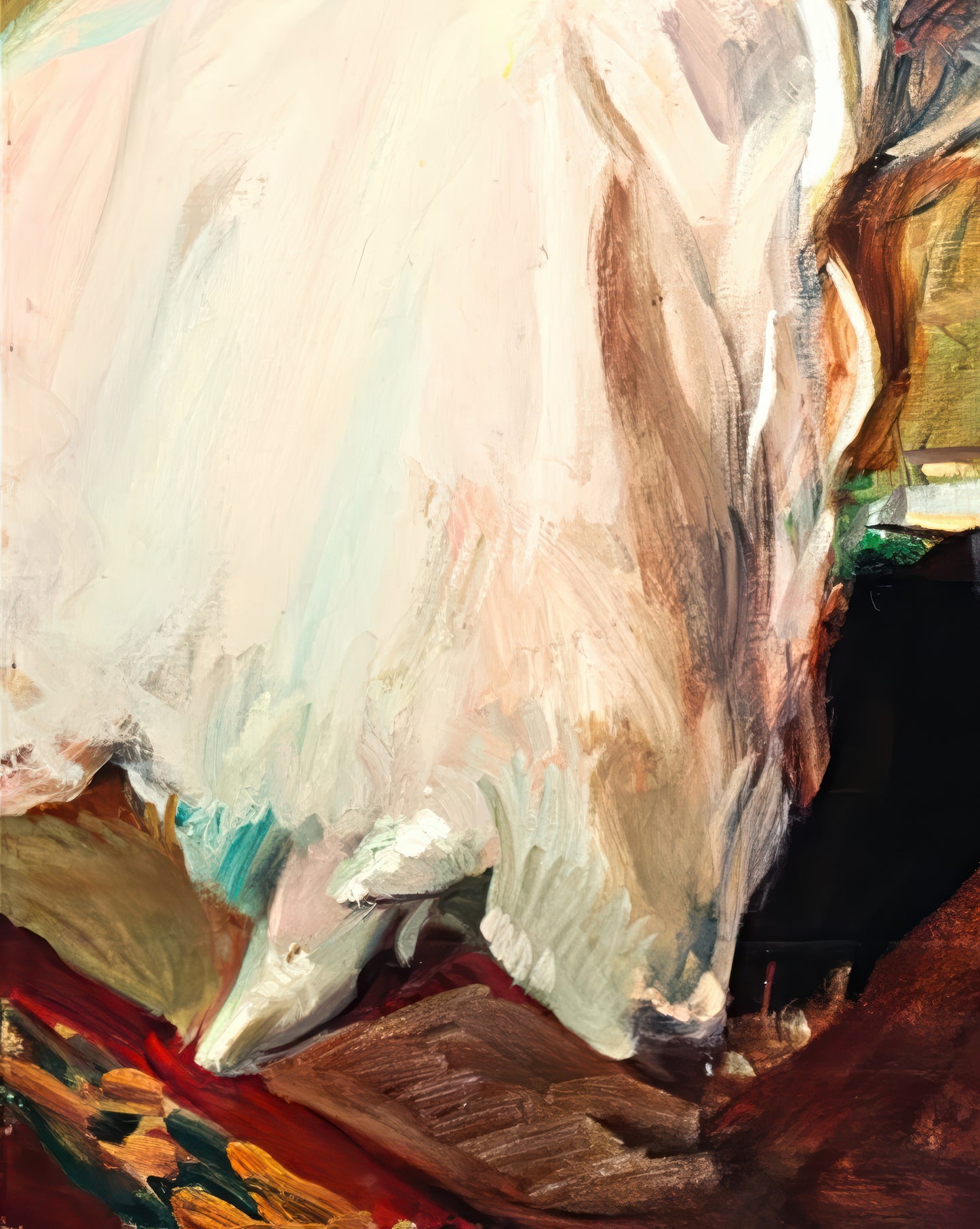 Woman Seated on the Sofa