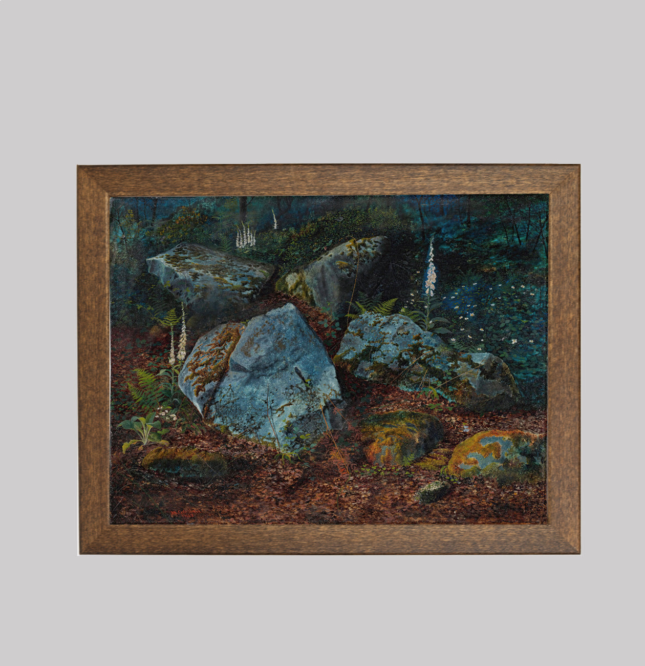 Baulders in Storstforth Wood