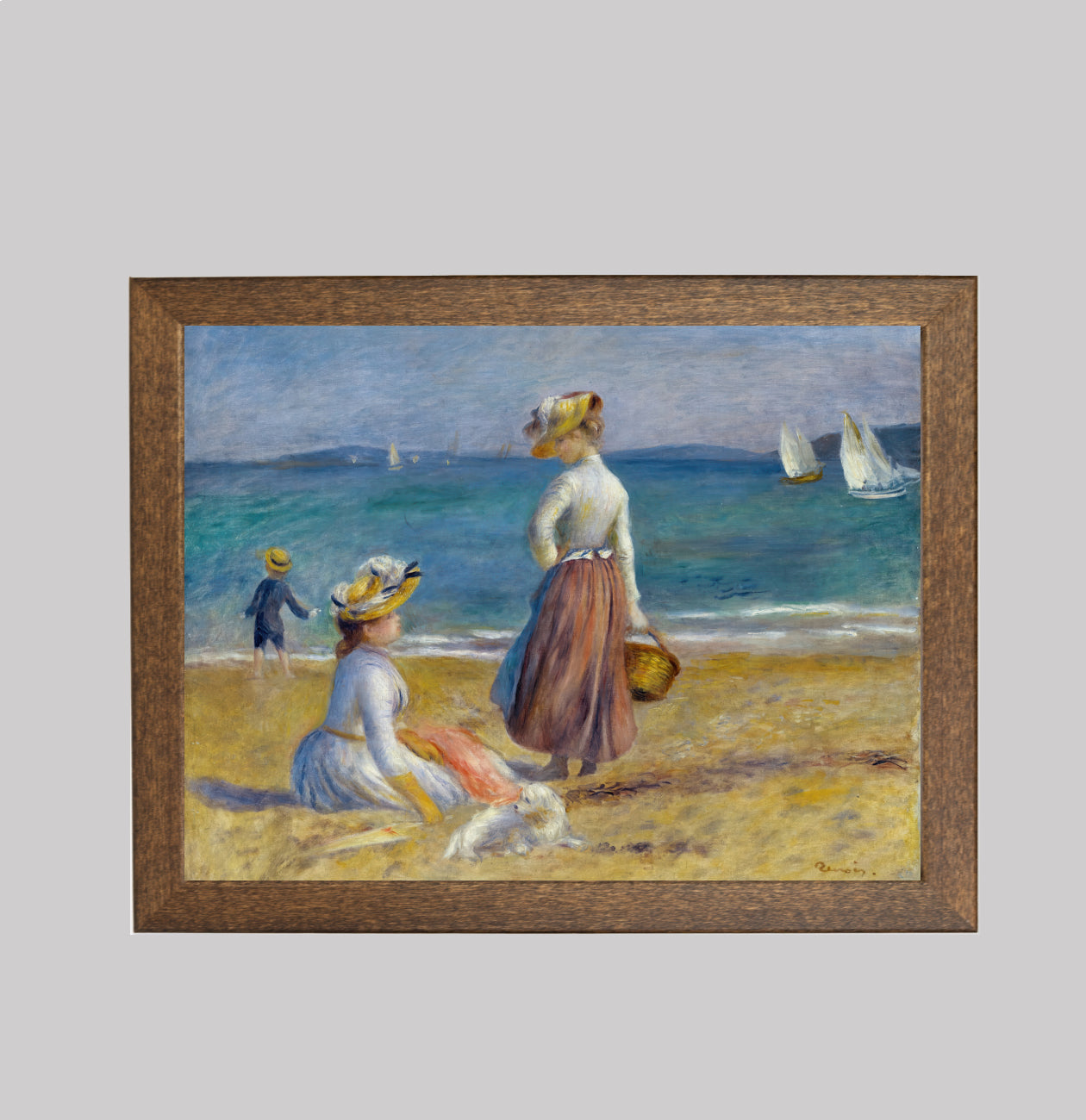 Figures on the Beach
