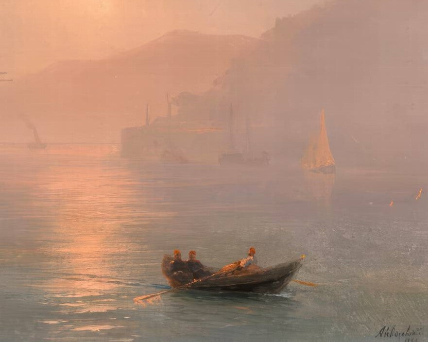 Ships on a Misty Morning