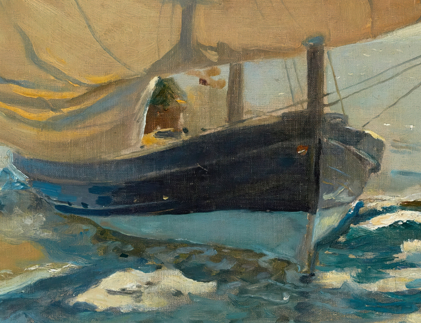 Fishing Boat on the Beach