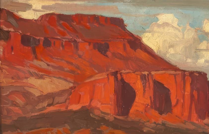 Red Bluff and Thunderheads