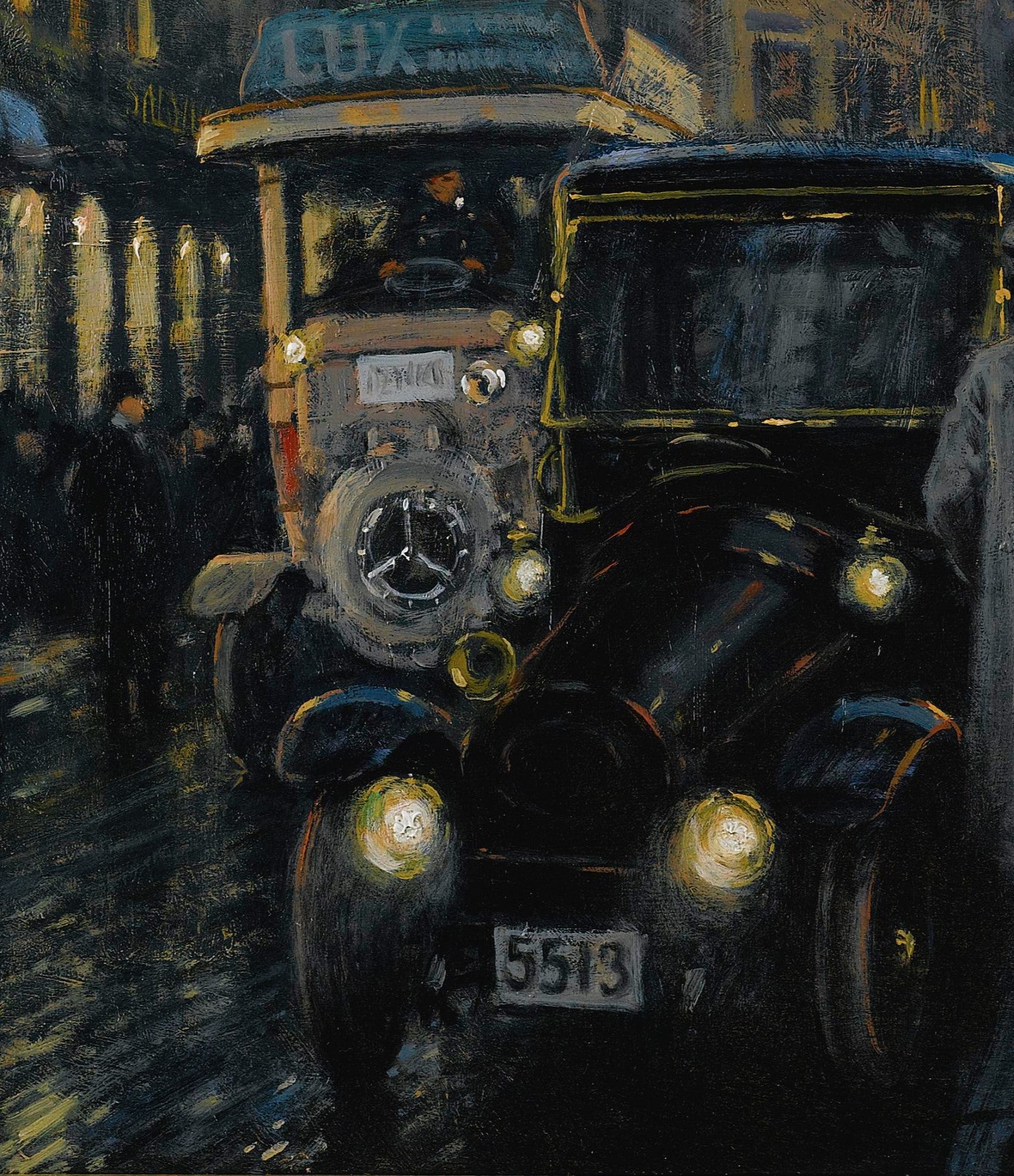 An Evening Stroll on the Boulevard