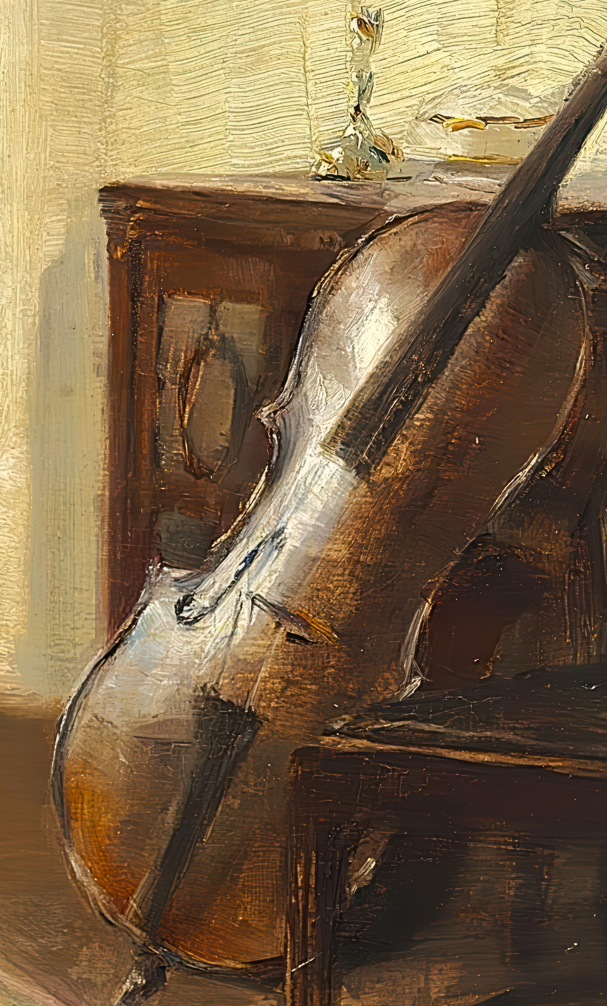 Interior with a Cello