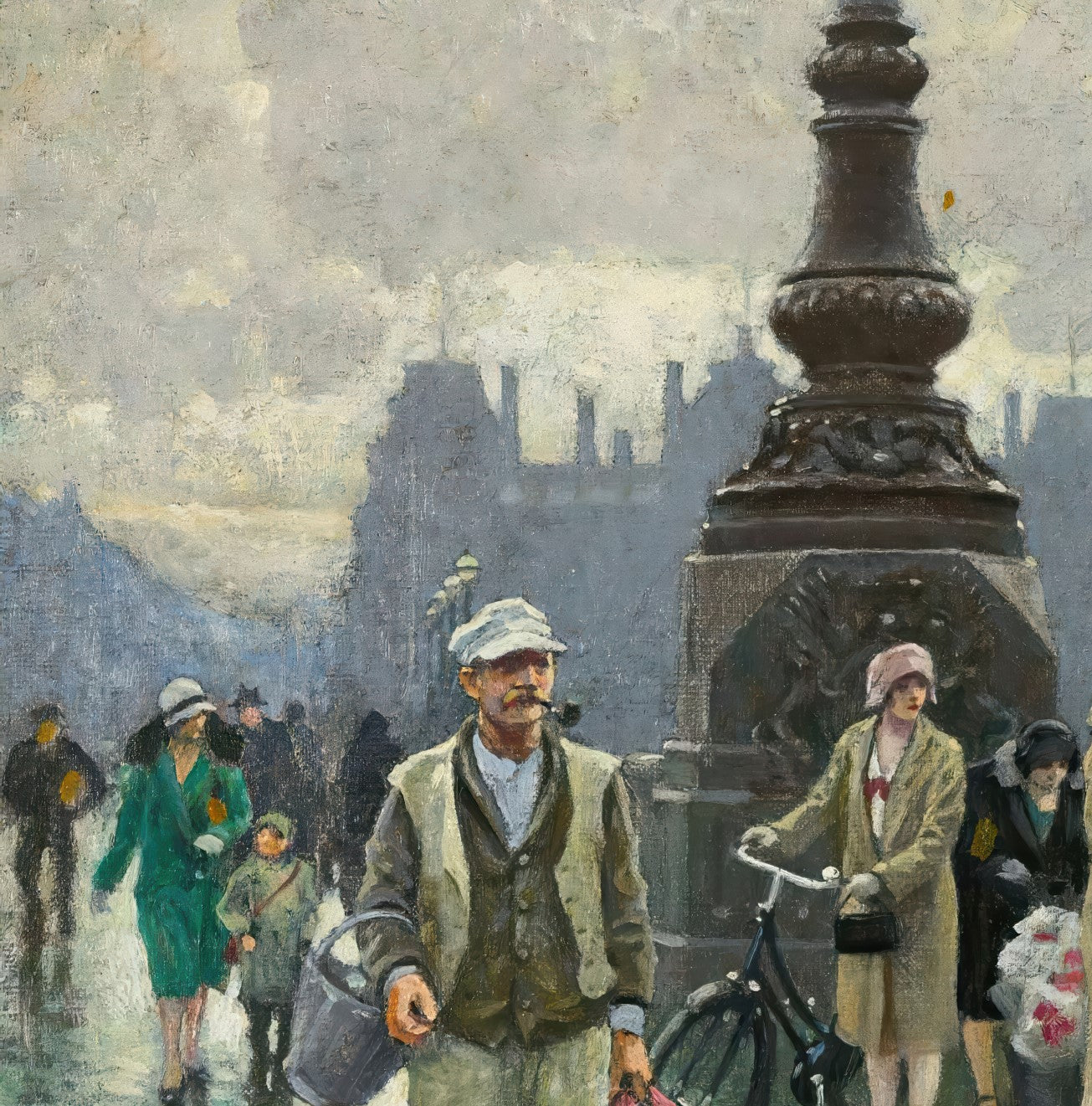 Flowersellers at Dr. Louise’s Bridge