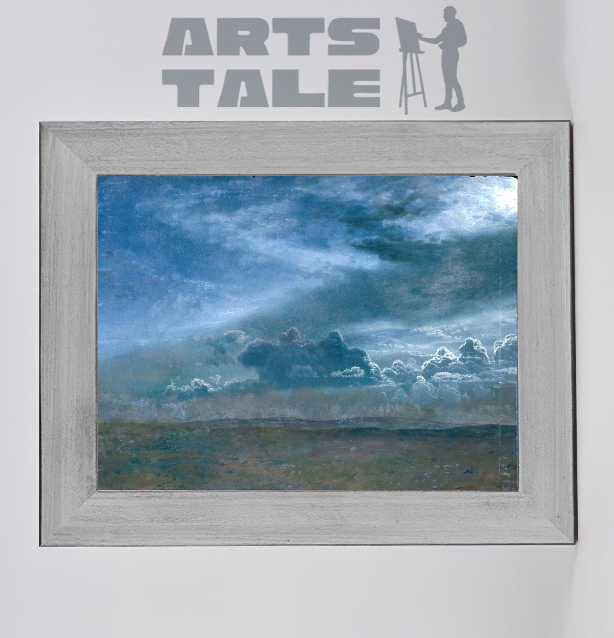 Landscape With Stormy Clouds