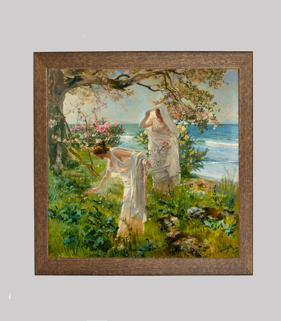 Greek Girls on the Shore