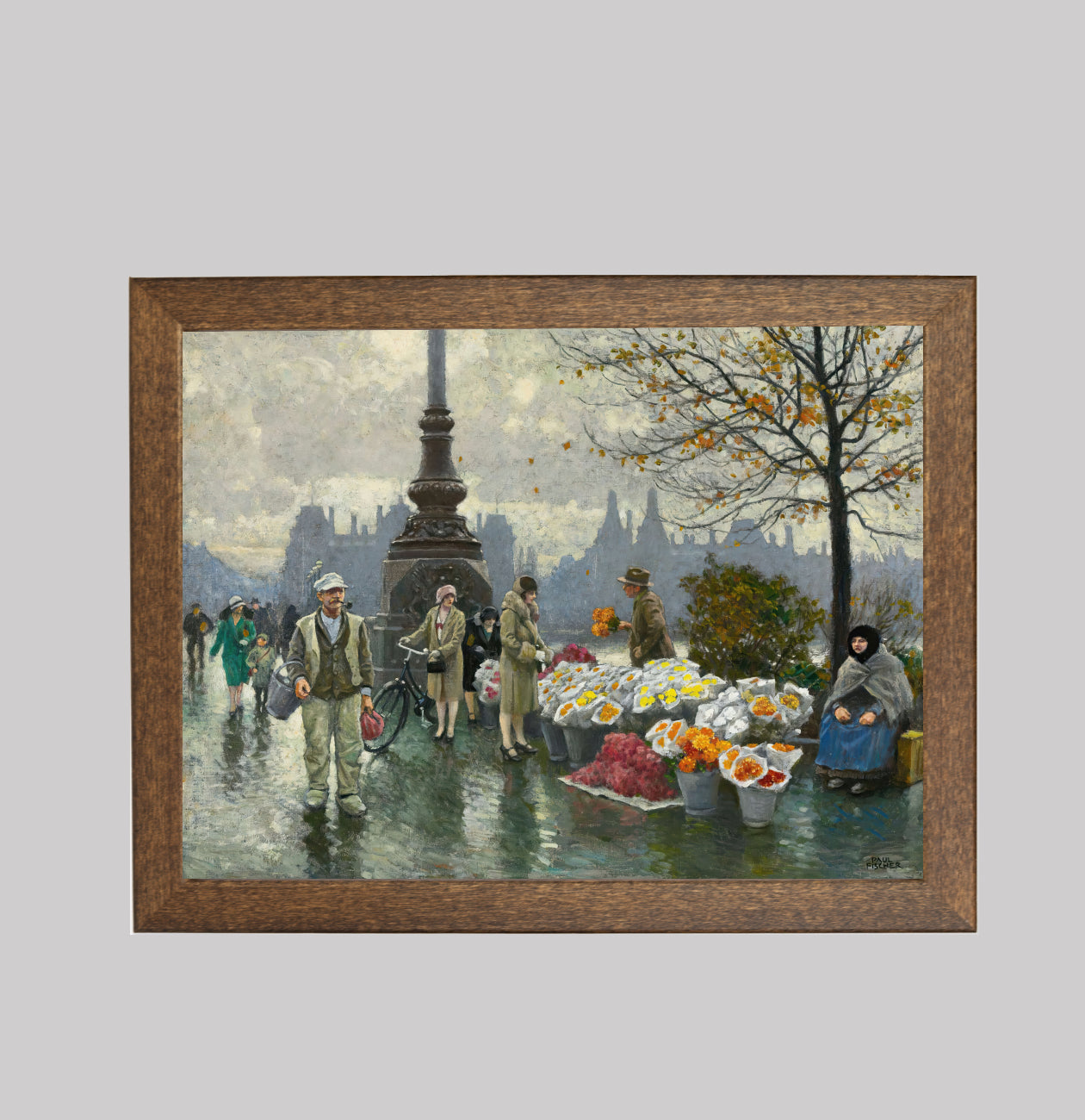 Flowersellers at Dr. Louise’s Bridge