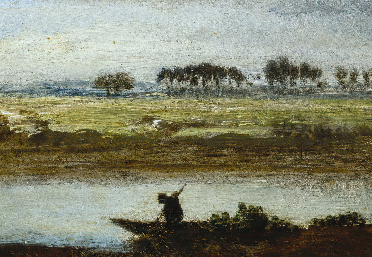 Landscape with Boatman